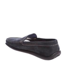 Mocasines Frau liso azul