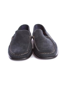 Mocasines Frau liso azul