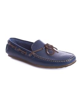 MOCASINES FRAU LAZO AZUL