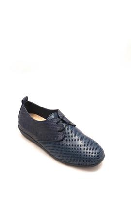 Zapato 24Hrs calado cordon azul