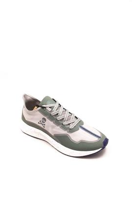 Deportiva Scalpers Ms Beams Sneakers verde y gris