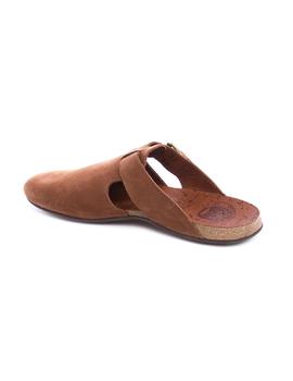 Sandalias Panama Jack Joan zueco marron