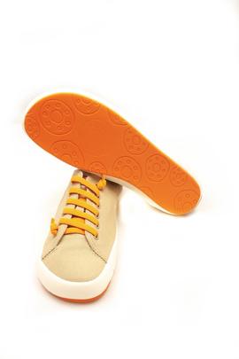 Zapato Camper Peu Rambla Vulcanizado Beige