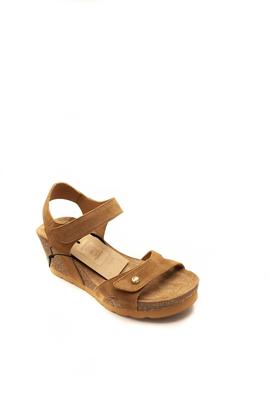 Sandalia Panama Jack Vila B3 velour Cuero