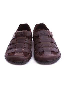 Sandalias Panama Jack Meridian C1 marron engrasado