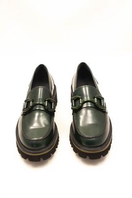 Zapato Pertini Milán verde