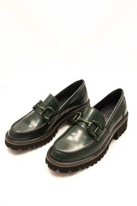 Zapato Pertini Milán verde