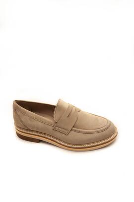 Zapato Pertini mocasin taupe