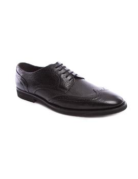 Zapatos Frau cordon goma picado XL negro