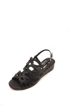 Sandalia 24Hrs Clavel negro