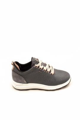 Deportiva Geox Spherica 4x4 B ABX  gris y rosa