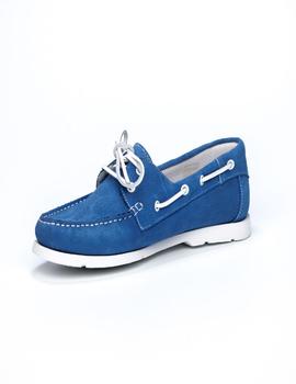 Zapato Rodia nautico azul celeste